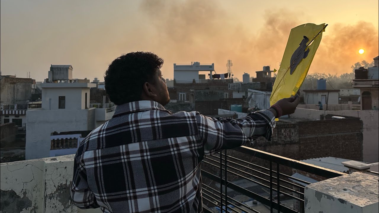 First Vlog kite 🪁 पहला पतंग का vlog #kite #patangkite #kitevlogs #birramghariakiteflying #viral 