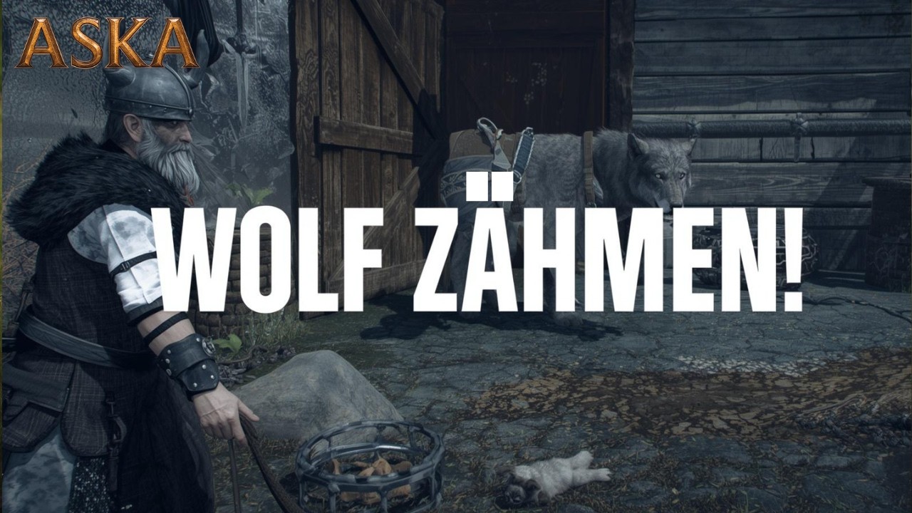 Wie man einen Wolf zähmt ! - ASKA - gameplay - deutsch - (8)