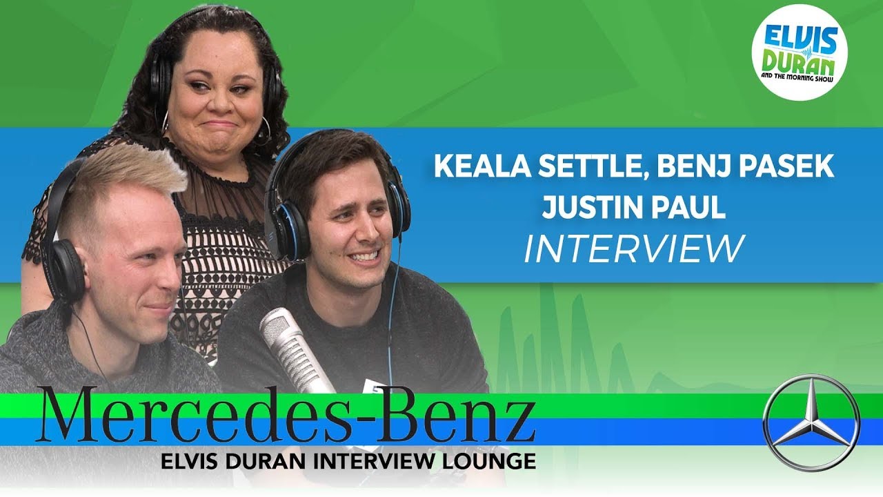 Keala Settle, Benj Pasek, and Justin Paul on 'The Greatest Showman' | Elvis Duran Show
