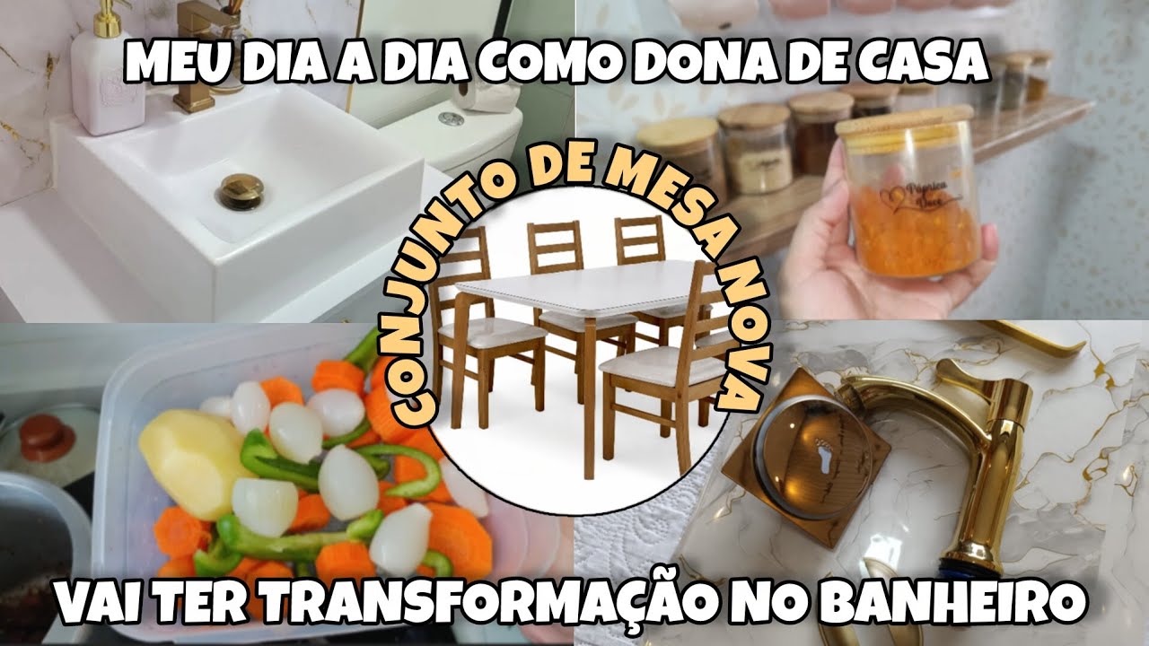 Comece a profetizar coisas boas para o seu Lar! Vai ter reforma no banheiro! #vlog #lar #diy 