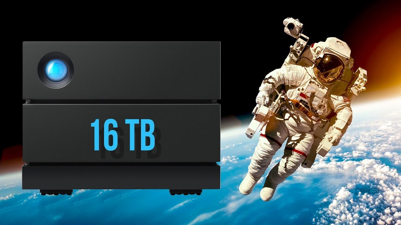 What does a LaCie BIG 16 TB Fast Drive look like? Like HAL 9000 (see outtakes)!
