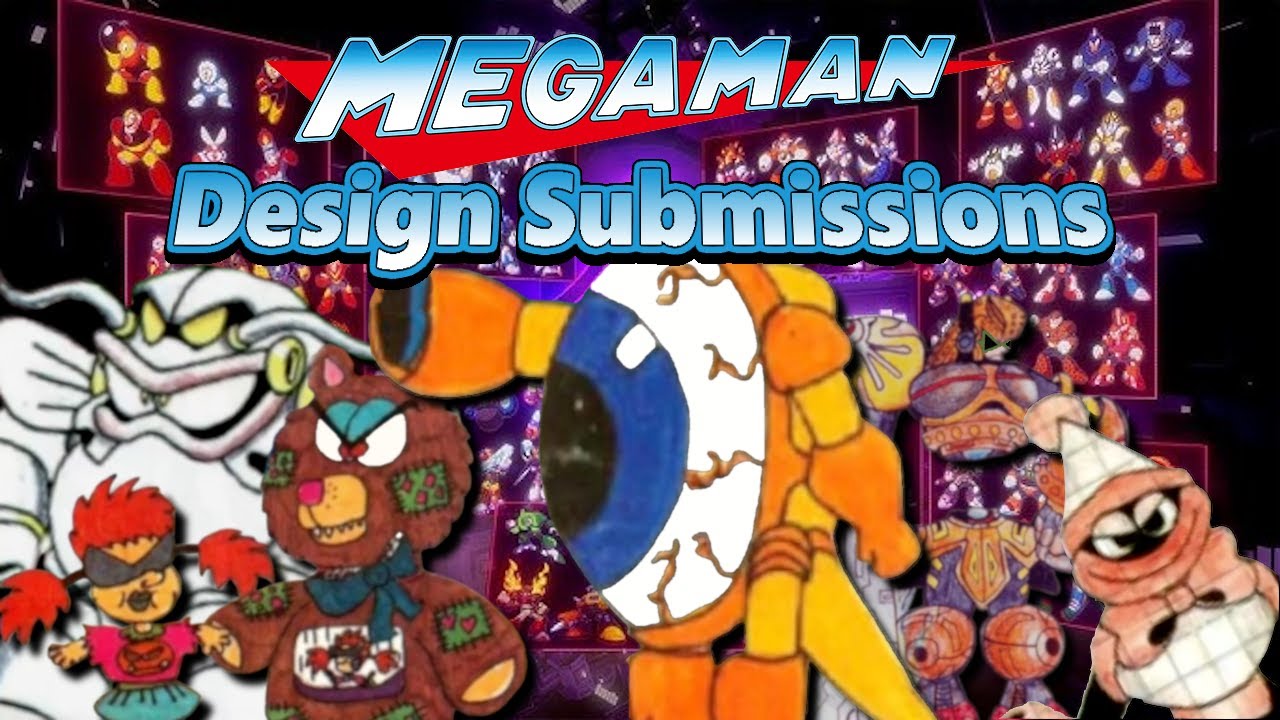 Looking through Old Mega Man Design Contest Submissions