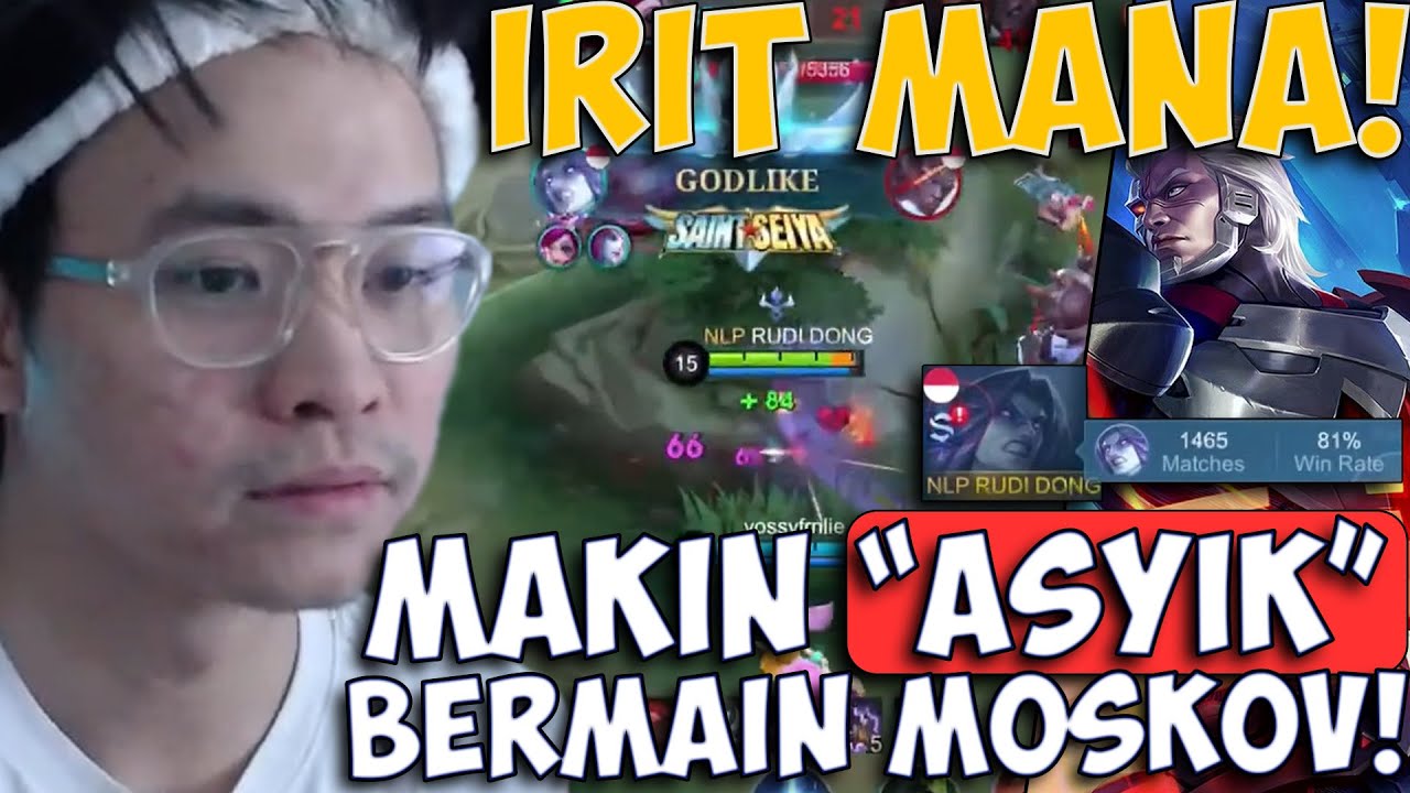 UDAH GAK BOROS MANA, MAKIN ASYIK BERMAIN MOSKOV !! - Mobile Legends