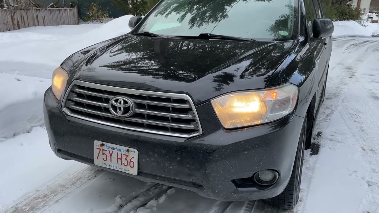 2008 2013 Toyota Highlander Side Marker Bulb Replacement