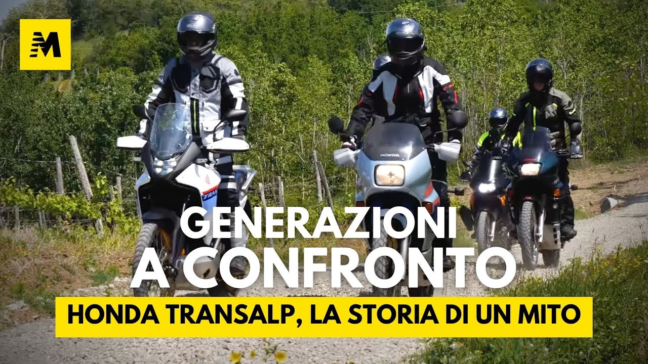 Honda Transalp, la storia di un mito: tutte le generazioni a confronto!