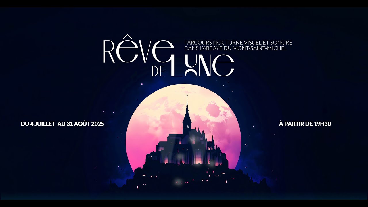 Rêve de lune - Mont Saint Michel