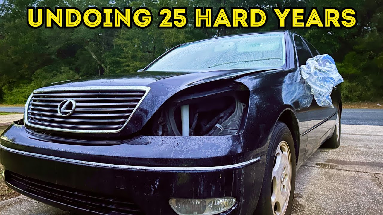 Этот Lexus LS430 заслужил реставрацию в соответствии с заводскими стандартами.