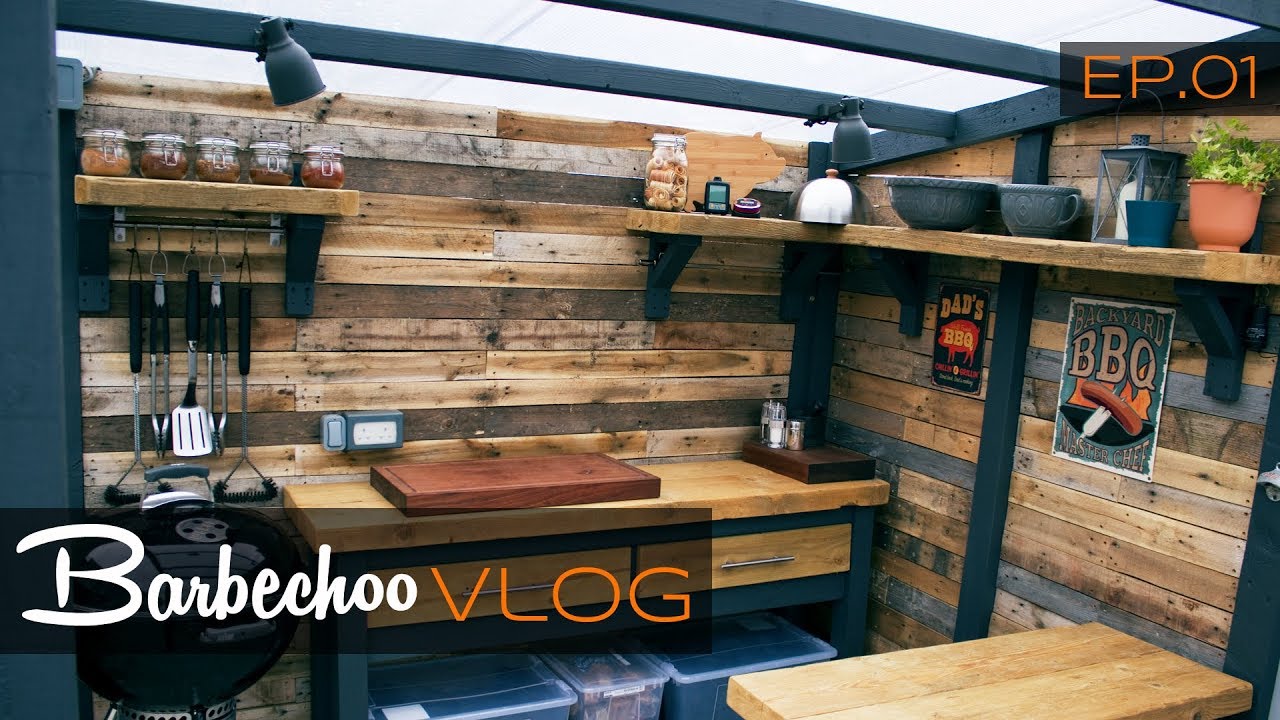 I FINALLY have a NEW BBQ SHACK | BBQ Shack Tour- Barbechoo Vlog