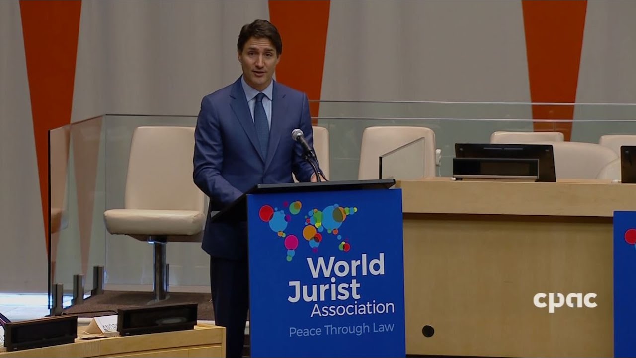 PM Justin Trudeau addresses World Law Congress at the UN – July 21, 2023