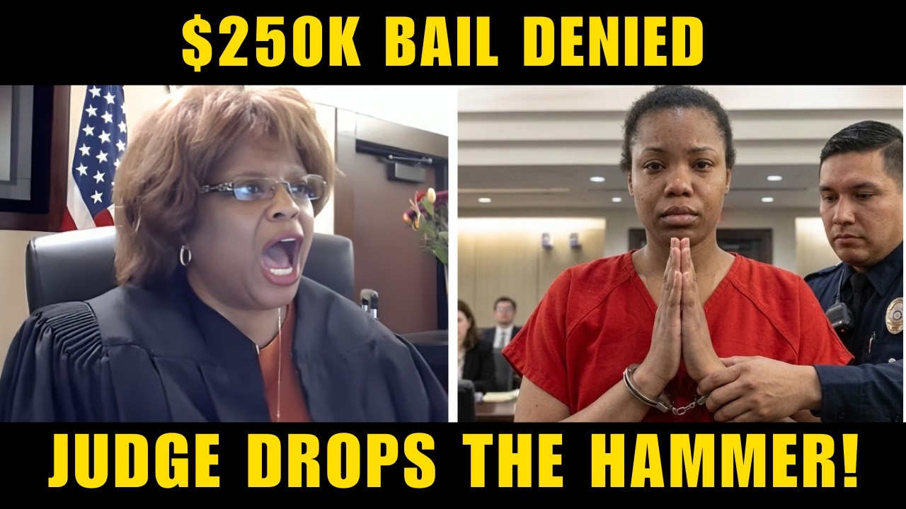 Mom With 3 Cases Judge REFUSES Bond Reduction $250k Bail DENIED What Happened Next SHOCKED Everyone
