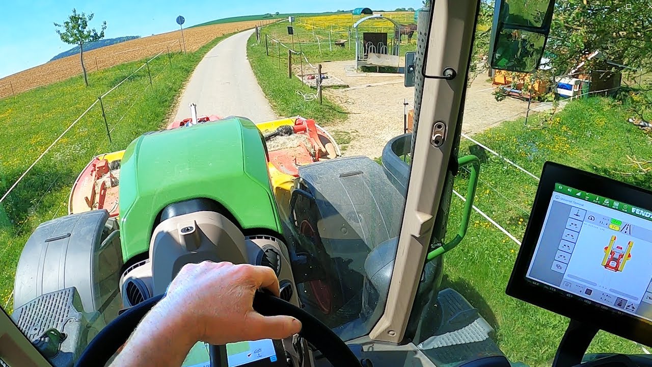 [GoPro] Cabview | Fendt 728 Vario Gen7 & Pöttinger Novacat A10 ED | 1. Schnitt 2024