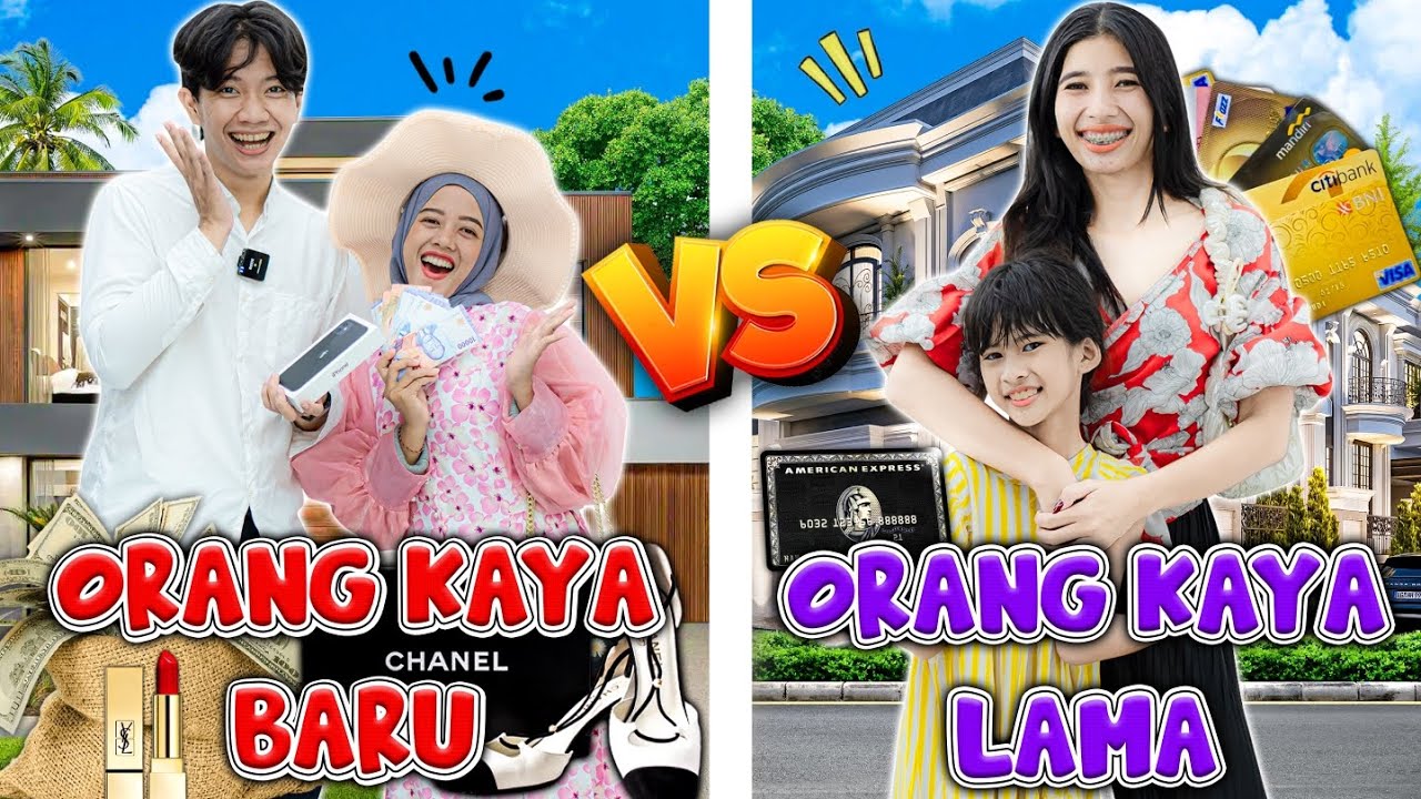 DISTA ORANG KAYA LAMA VS ORANG KAYA BARU😆!! OKB GAYANYA ANEH BANGET😎 #viralvideo