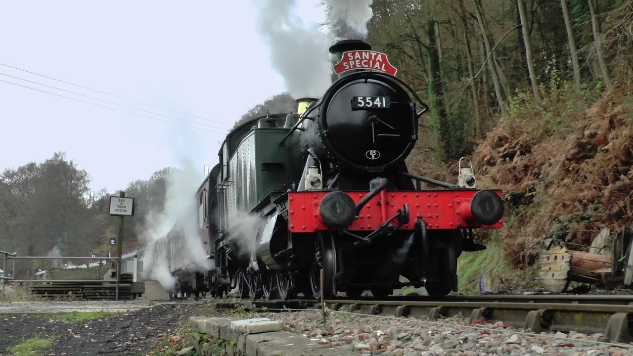 SANTA SPECIAL featuring 5541 on the Dean Forest Railway 06 12 2023