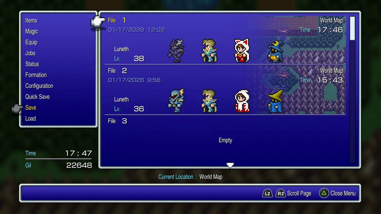 FF3 pixel remaster