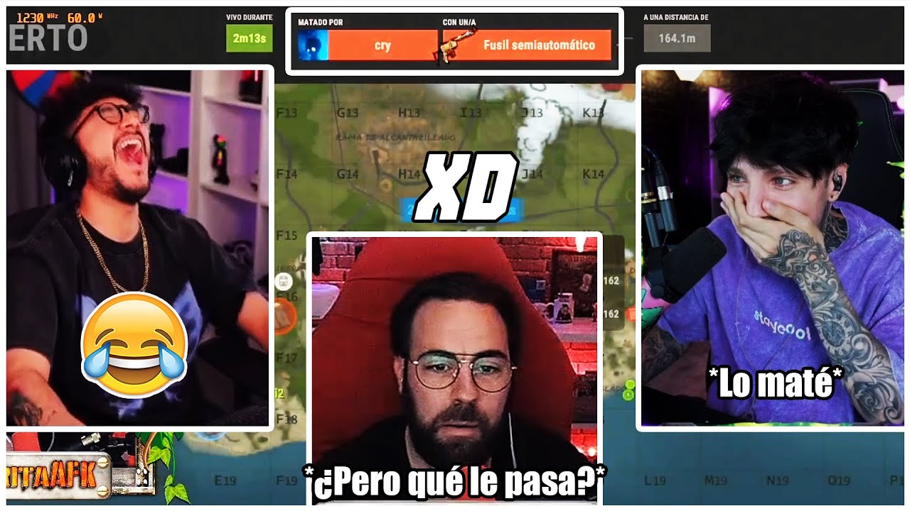 xCry MATA a Perita por ERROR y Zein se MATA de la RISA🤣 - Perspectiva de TODOS