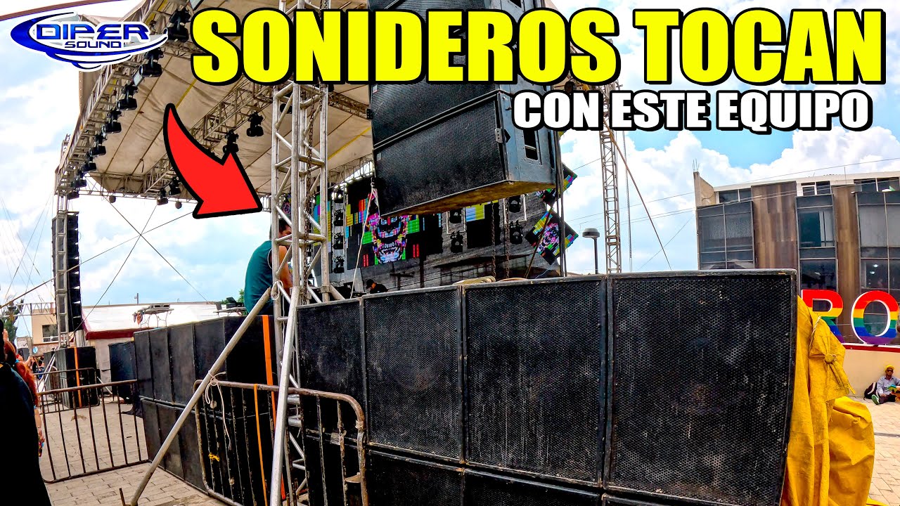 MIRA COMO LLENARON DE GENTE CON ESTE SONIDO LA PLAZA PRINCIPAL DE SAN PEDRO