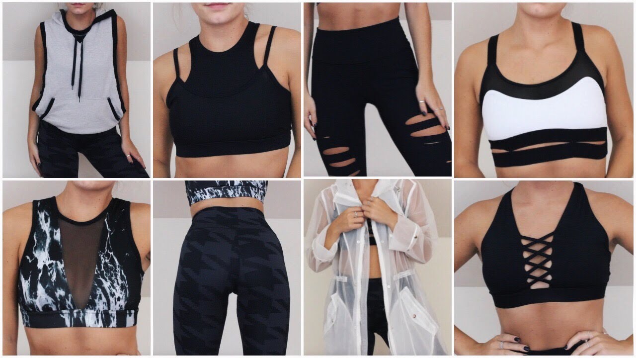 LOOK BOMB AT THE GYM - Inexpensive TRY-ON Workout Clothes Haul | Minimalist Aesthetic