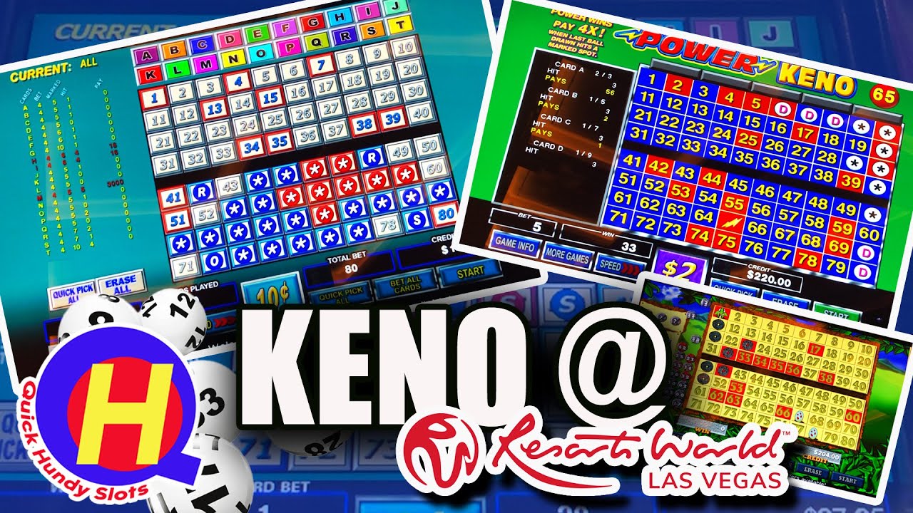 $300 Around the Horn on KENO at RW Las Vegas!