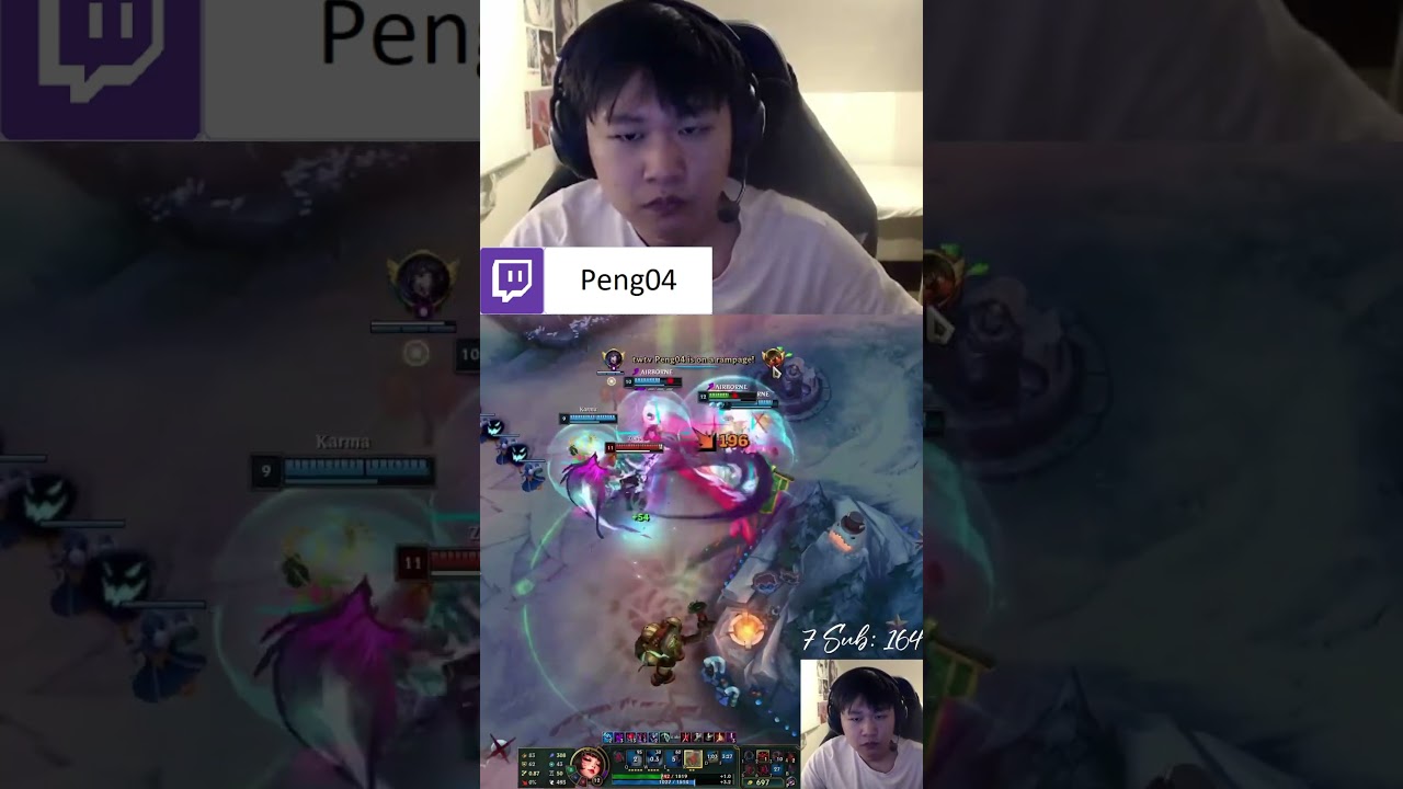 VERY CLEAN AHRI GAMEPLAY | twitch.peng04 |