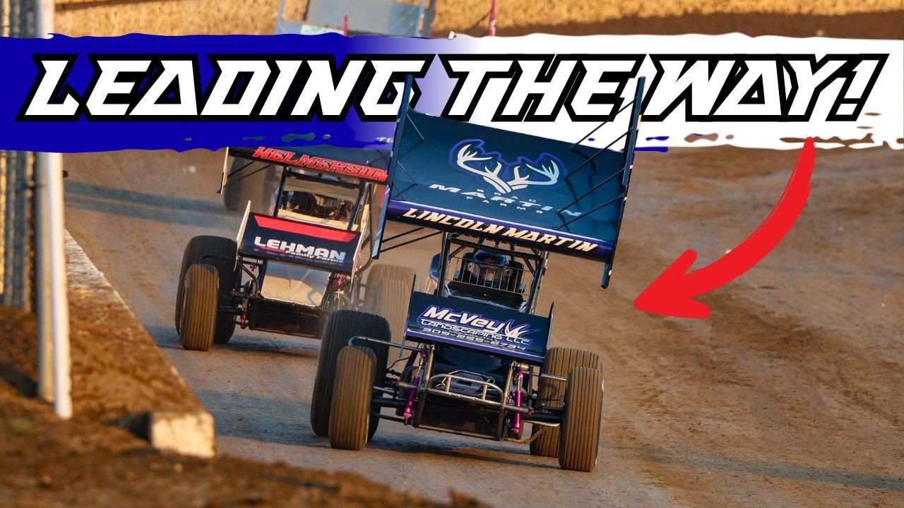 WINNING Something for the FIRST TIME in the 305 Sprint Car!! (305 Sprint Car)