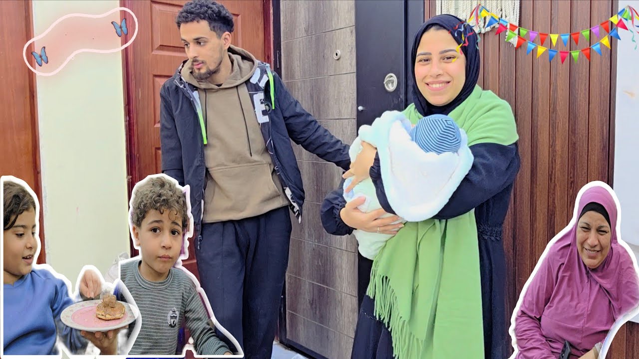 ختماها مسك🎉واخييرا رجعت لحياتي من تاني 🙈🚶‍♀️اخر يوم عند امي🥲الامير فارس نور البيت 🏡🩵