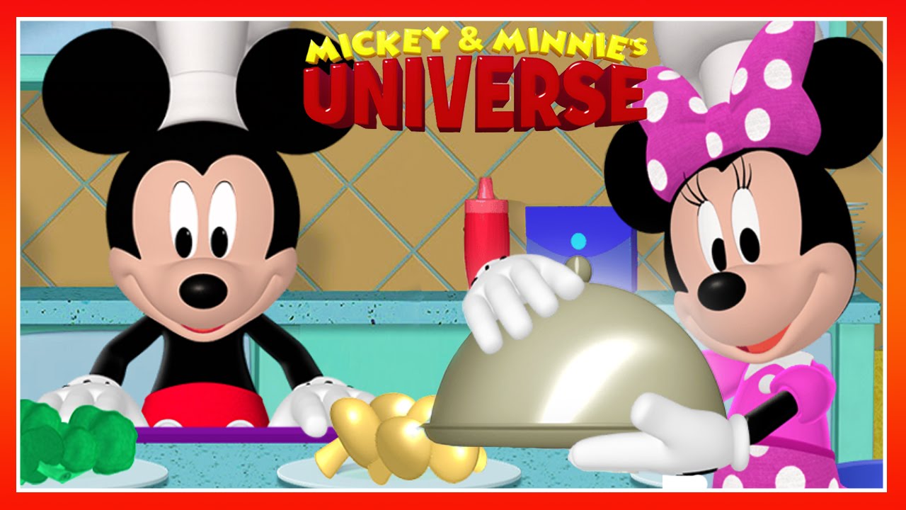 Mickey & Minnie's Universe - Mickey Mouse Clubhouse Cooking Game - Disney Junior Games For Kids