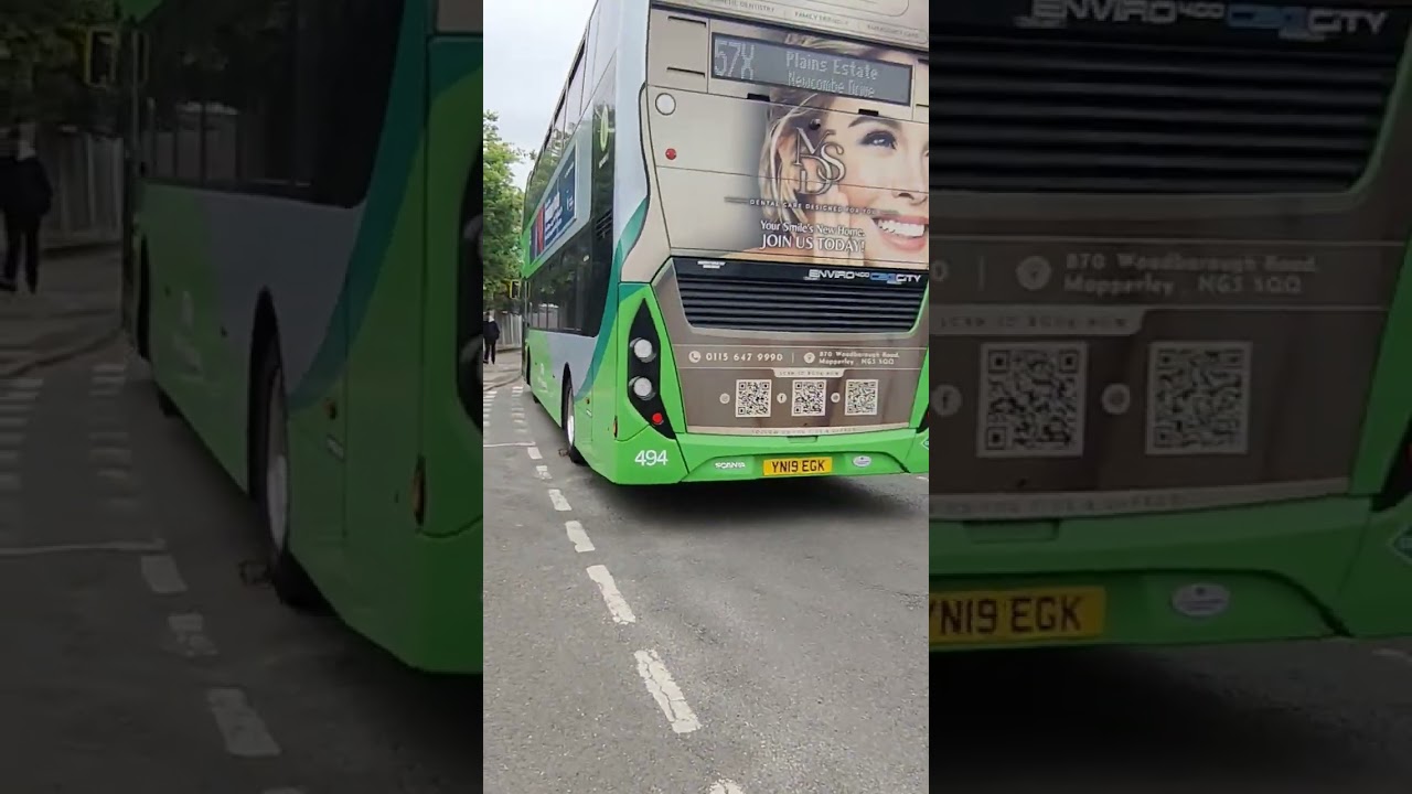 YN19 EGK Nottingham city transport #busses #nottingham