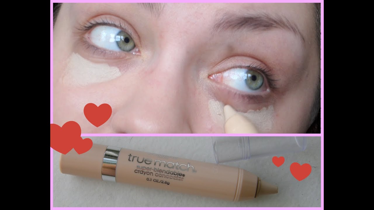 L'Oreal true match super-blendable crayon concealer: First Impression + Review!