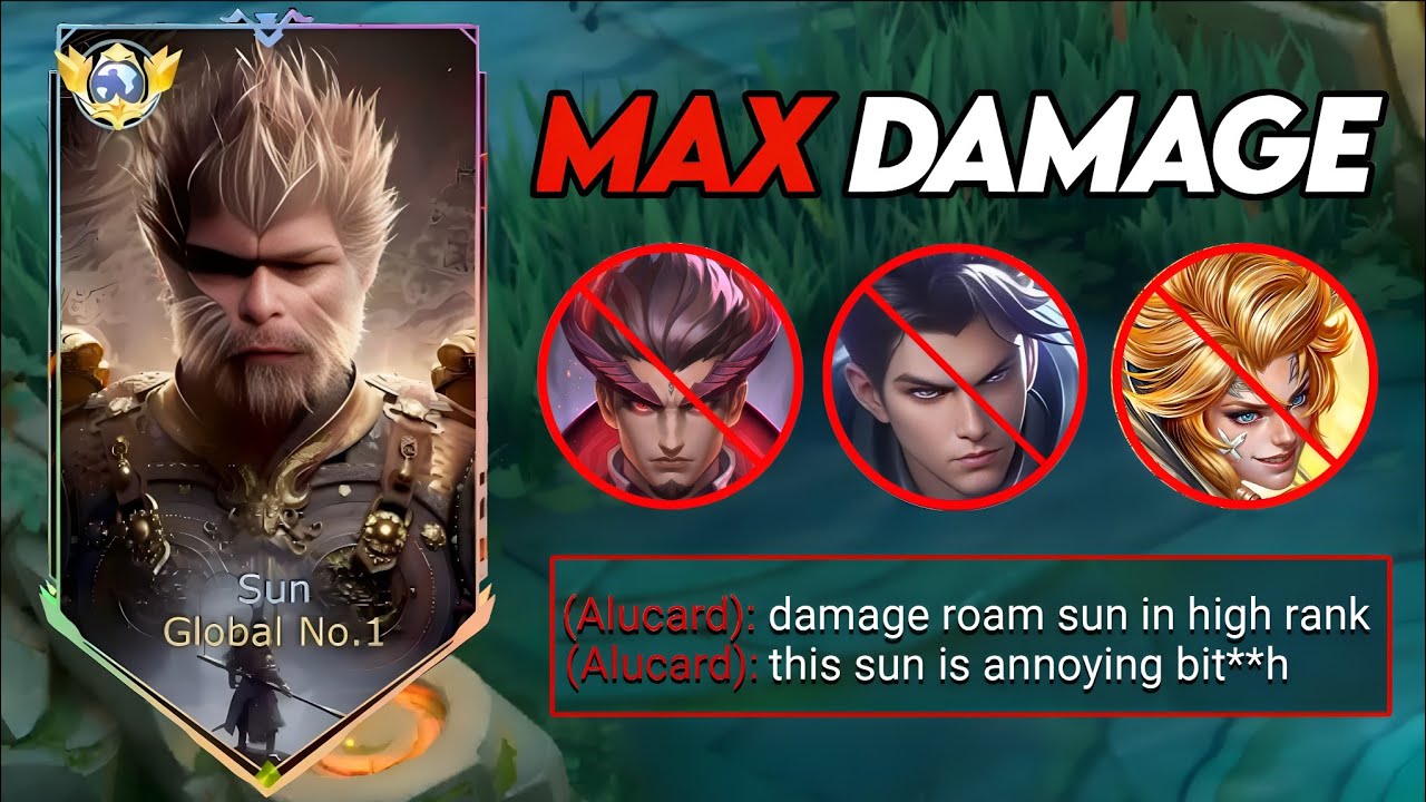 I USED MAX TRUE DAMAGE SUN 💀 THIS BUILD IS ACTUALLY ILLEGAL?! 😨 | MLBB