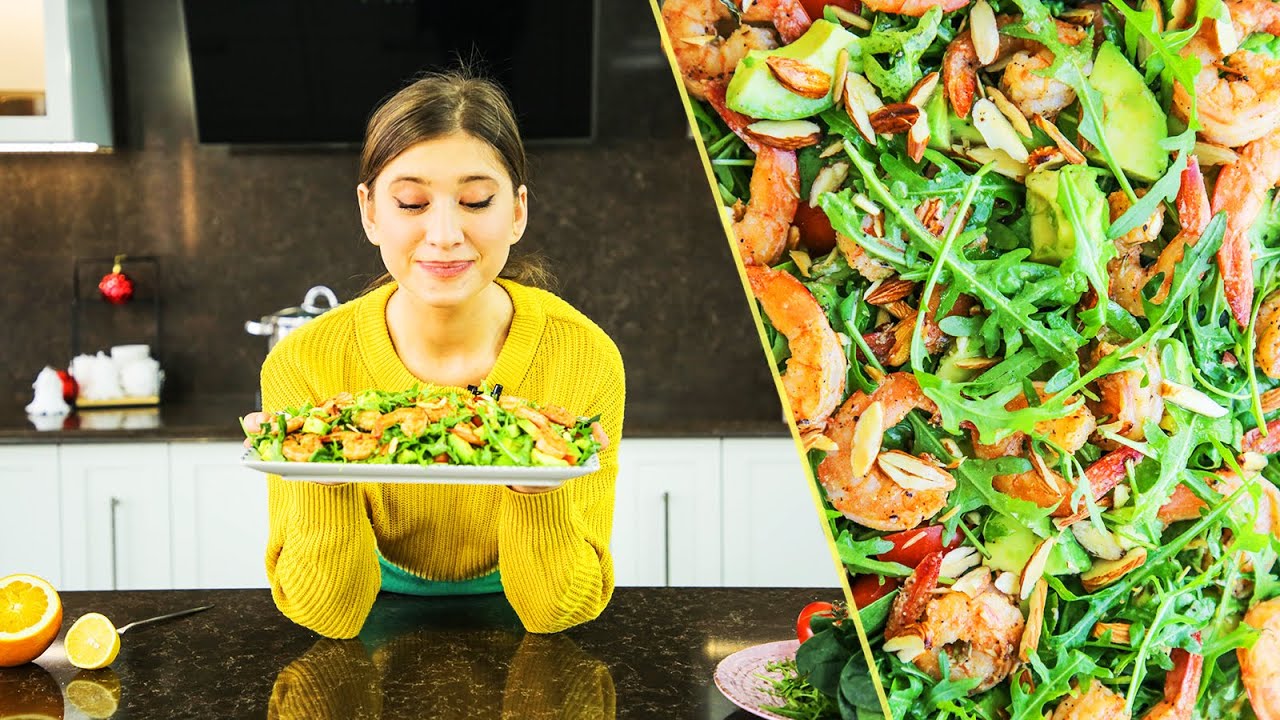SALATĂ CU CREVEȚI ȘI AVOCADO I Valerie's Food