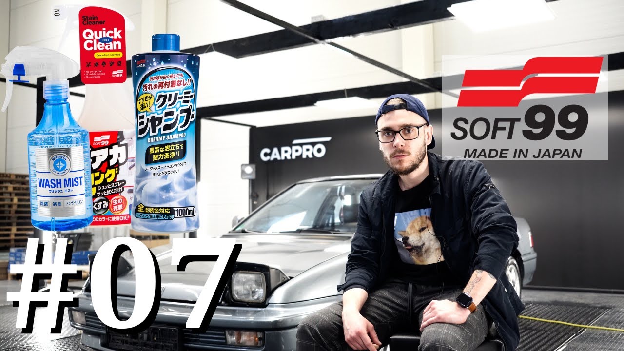 DV#07 Soft99 w akcji - czyścimy japońskiego gruza Honda Prelude 1991
