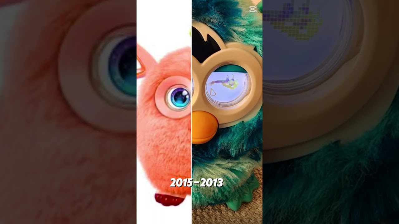 Furby 2005-2025 evolution