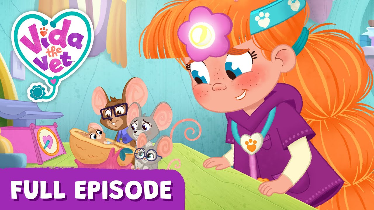 Baby Mouse’s Teething Troubles @VidaTheVet  💖 Animal for Kids | Fun Learning #educational