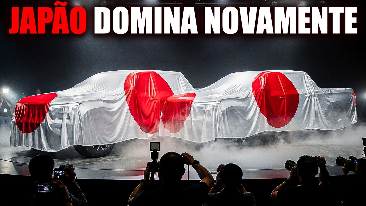 Estas 6 Pickups Japonesas 2026 Estão HUMILHANDO a Concorrência