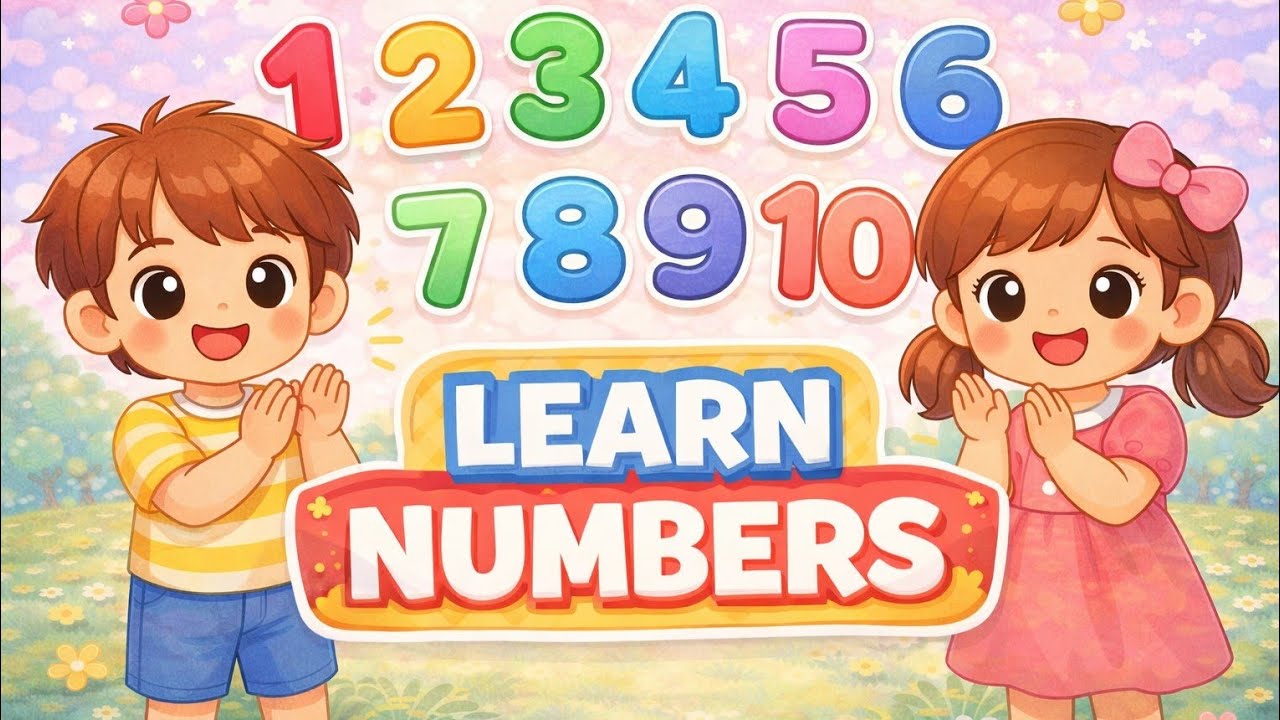Learn Numbers 1 to 10 with Friends | Preschool Counting | WonderSprout Kids TV