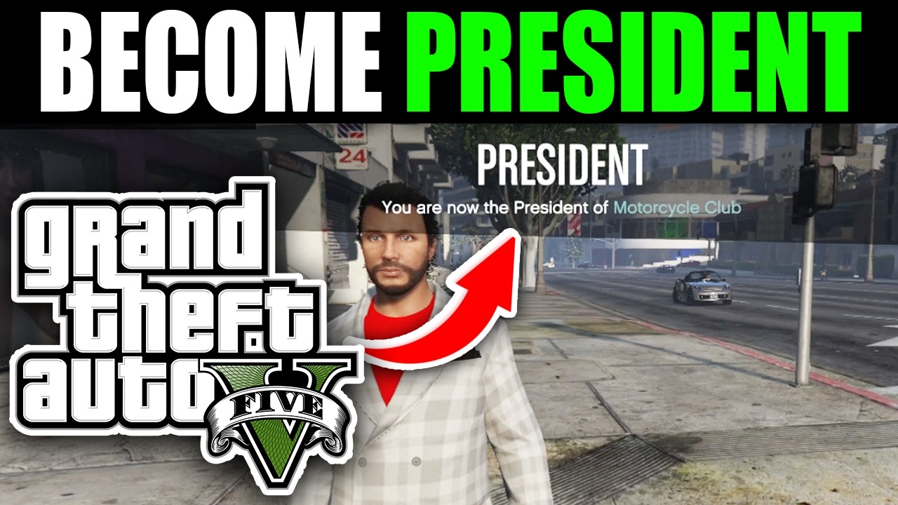 How To Become Motorcycle Club President In GTA 5 Online - Easy Guide