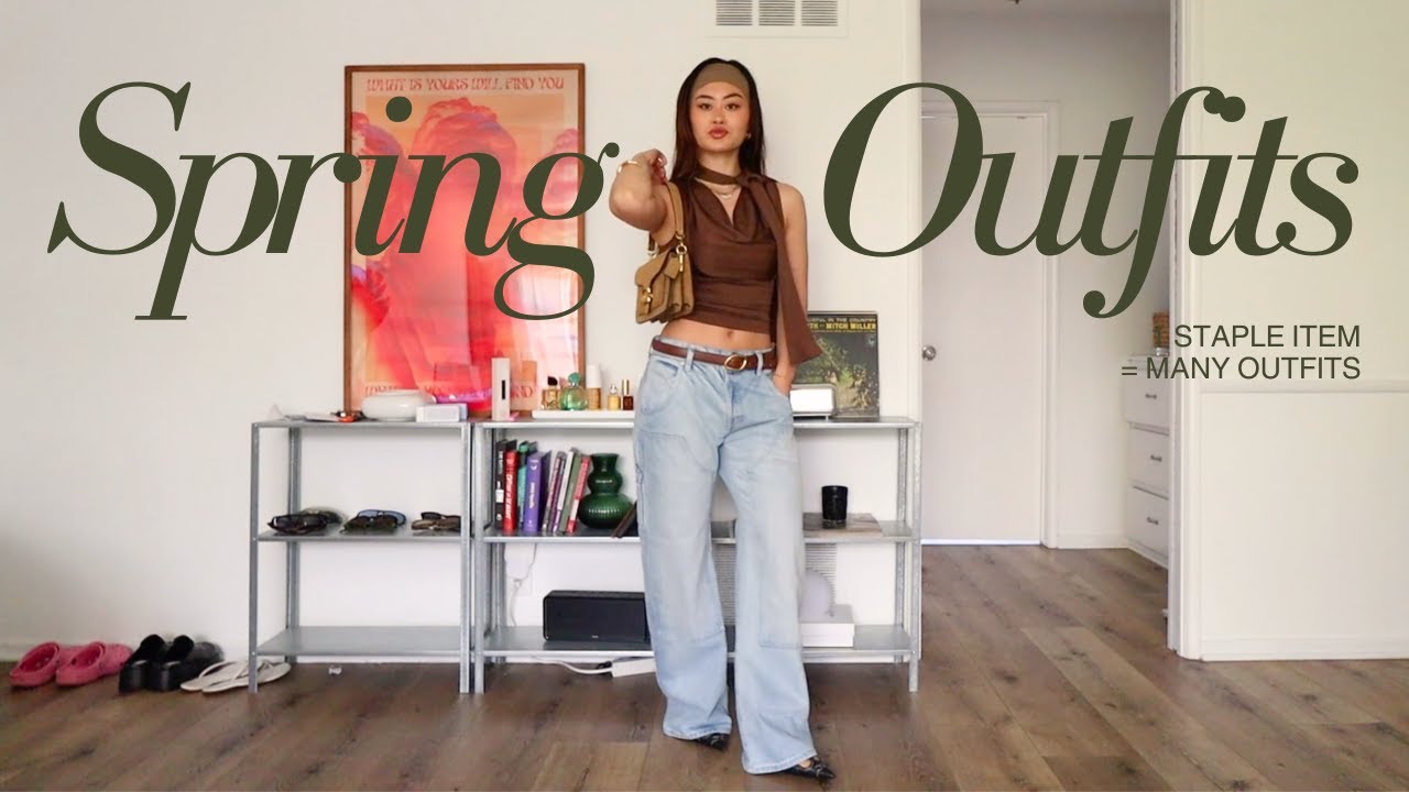 SIMPLE SPRING OUTFITS with 
