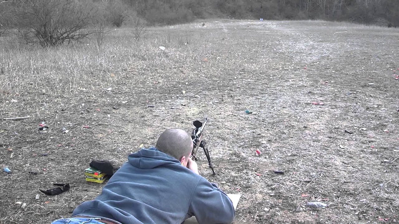Shooting my new 8mm Rem mag