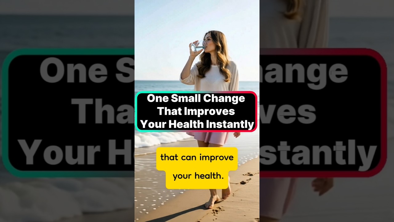 One Small Change That Improves Your Health Instantly, health information, tips, drinking water