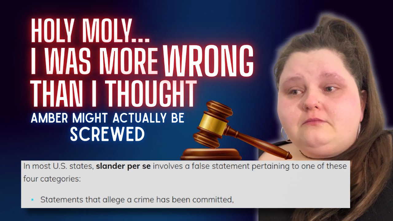 Amberlynn Might Actually Face REAL Consequences.