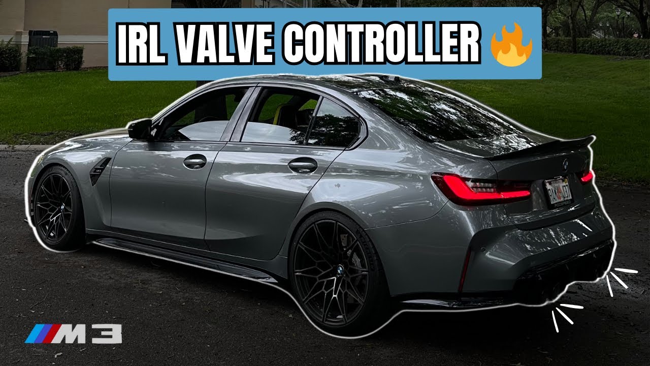 Сделай сам: установка контроллера клапана IRL — стандартный выпускной коллектор BMW G80 M3 2024 года