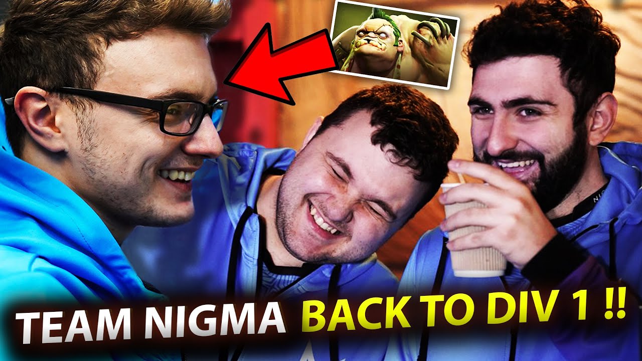 TEAM NIGMA BACK TO DIVISION 1 WITH MIRACLE PUDGE !!
