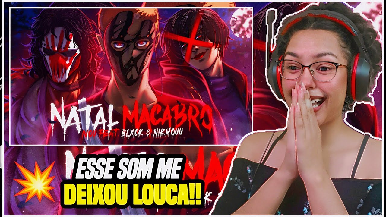 (É a MELHOR temporada?🤔) Natal Macabro - Slashers - Ivou Ft. Blxck & Nikmouu | React