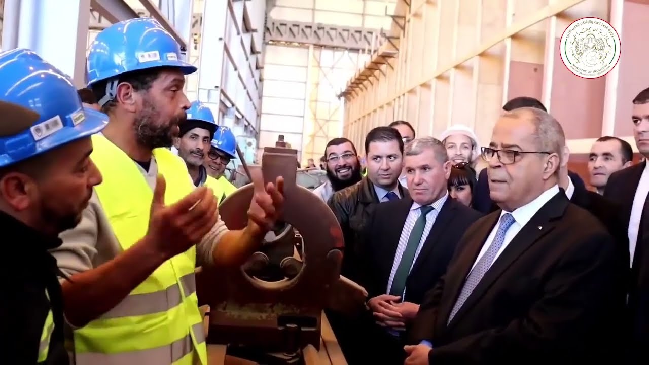 ملخص زيارة وزير الصناعة و الإنتاج الصيدلاني السيد علي عون إلى ولاية تيبازة