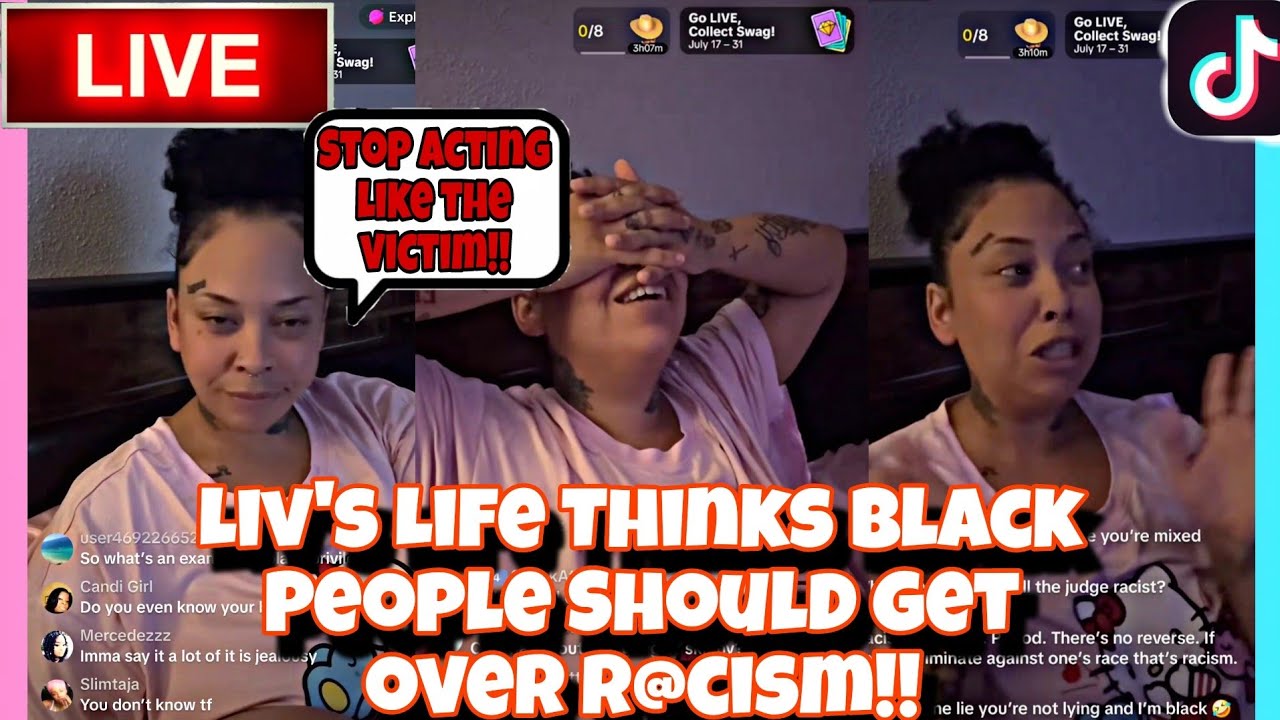 Liv's Life Trying to Educate People‼️Is She Serious⁉️TIKTOK LIVE