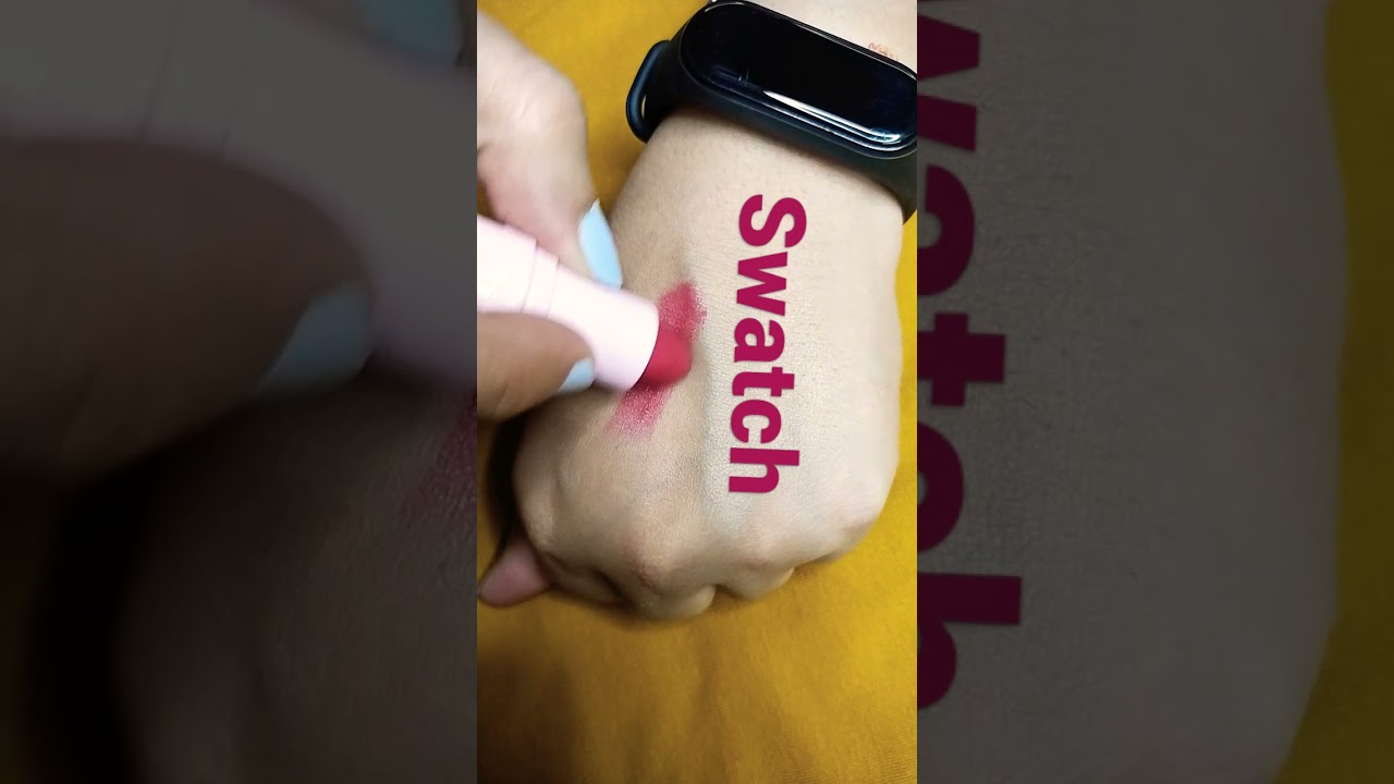 Avon Simply Pretty Color Bliss Lipstick | Swatches | Red Fantasy | #shorts | Reviews by Bhavya
