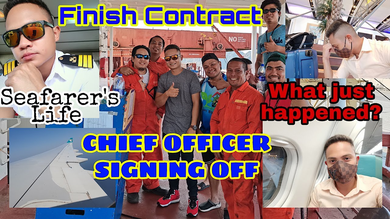 SIGN OFF | LIFE OF A MERCHANT MARINE CHIEF OFFICER | SEAMAN VLOG S1 EP.42