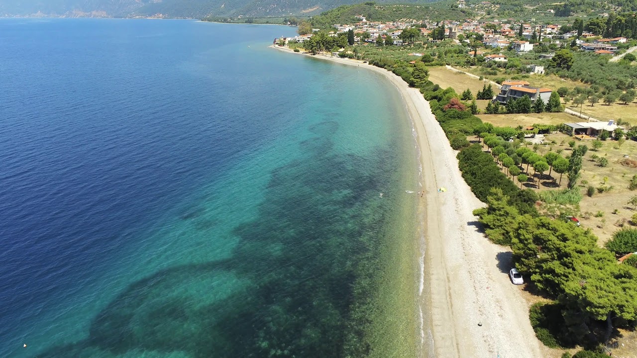 Rovies Beach, Evia, Greece 18.07.2020. 4K60fps filmed with Parrot Anafi.