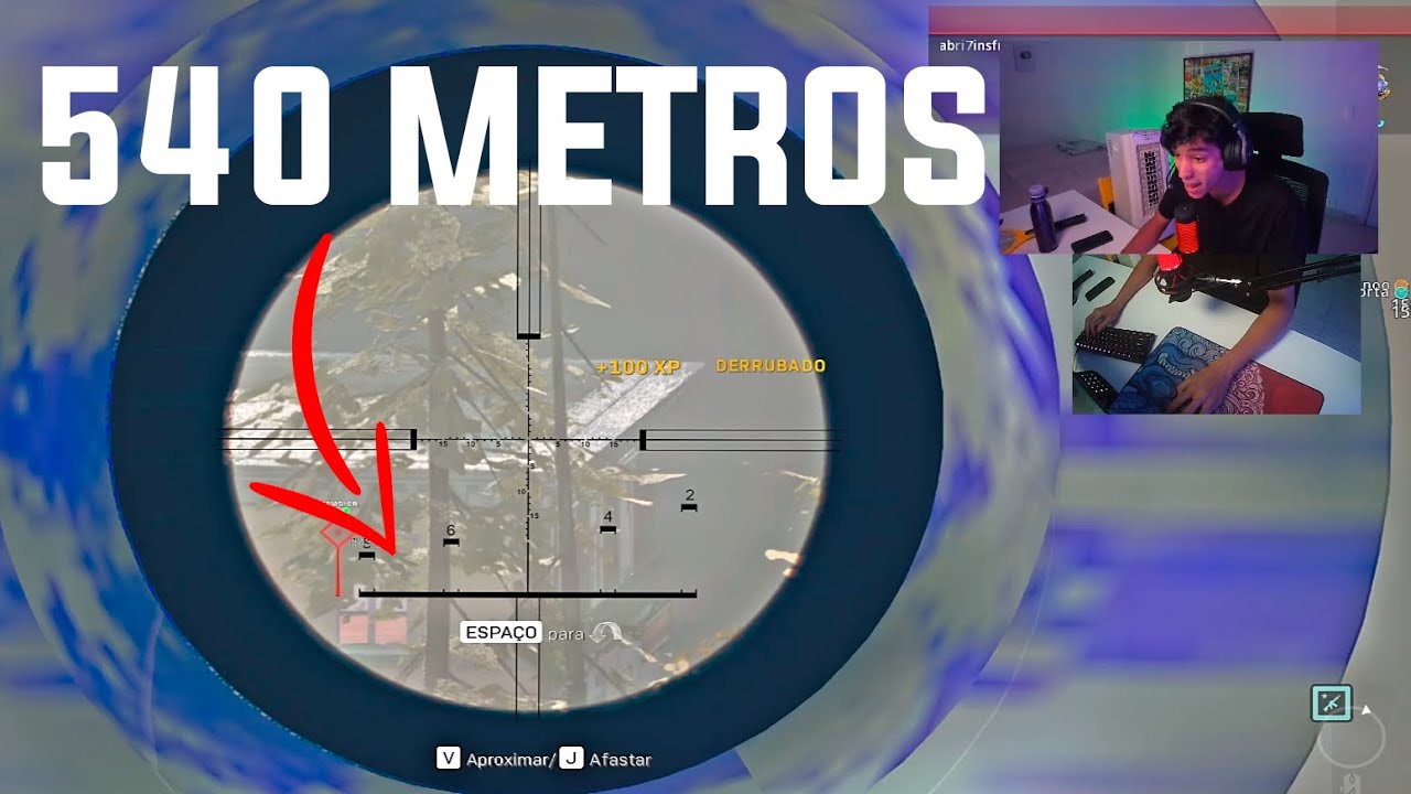 O VERDADEIRO SNIPER DE ELITE DO WARZONE