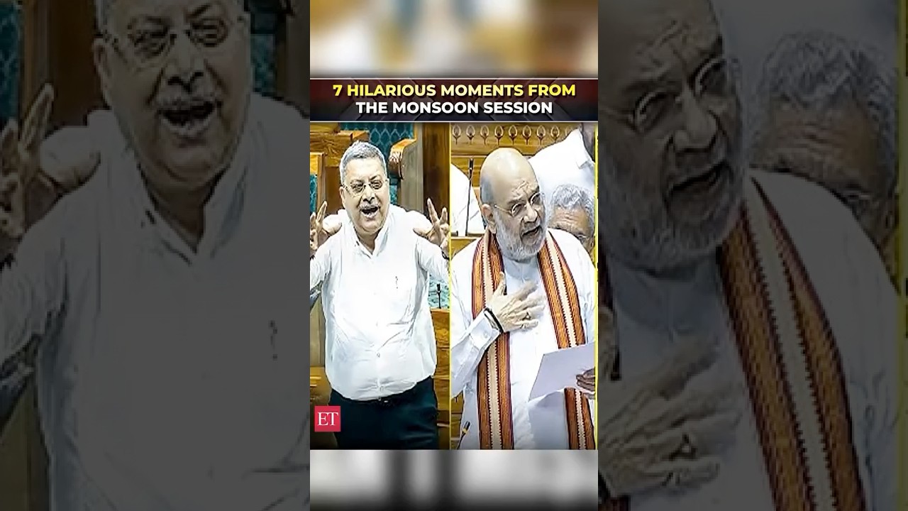Must Watch: 7 hilarious moments from the Monsoon Session in Parliament